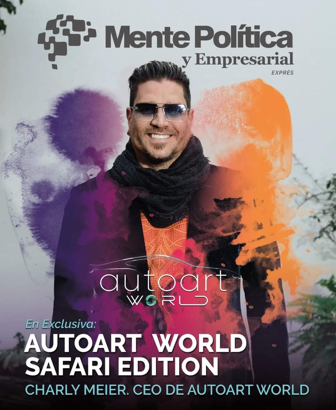 Portada de Mente Política y Empresarial con Charly Meier